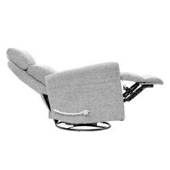 Swivel Rocker Recliner - Light Grey