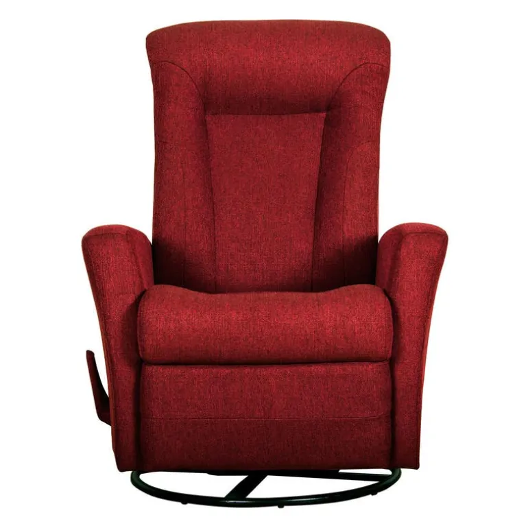 Swivel Rocker Recliner - Red