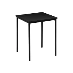 Table set - 3pcs set / black / black metal - Monarch