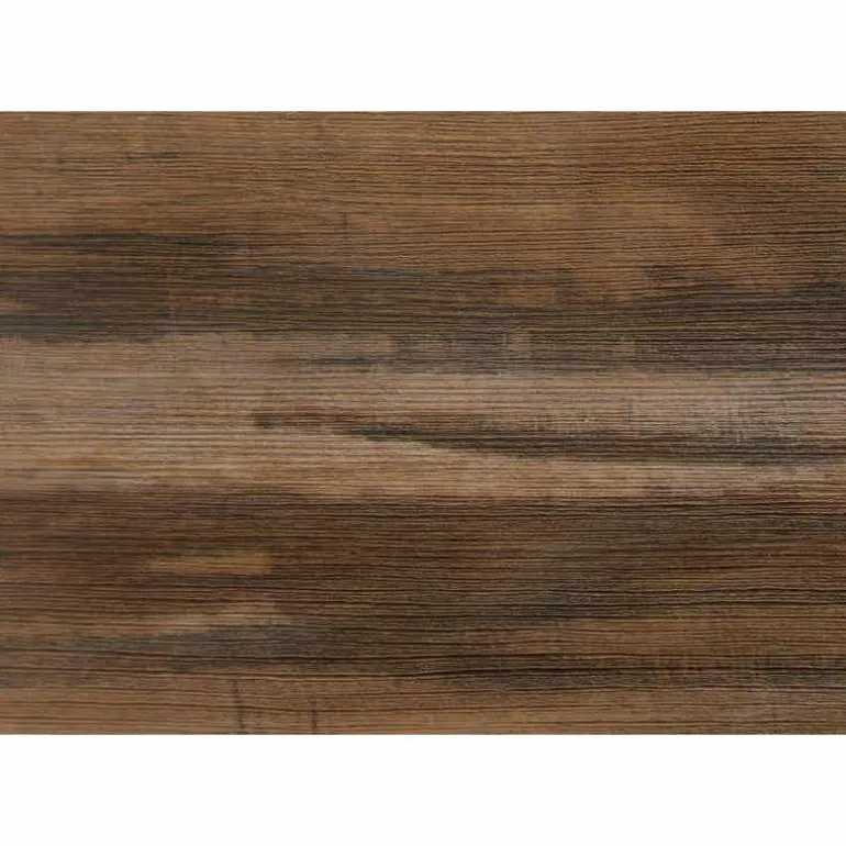 Table set - 3pcs set / brown reclaimed / black metal - Monarch