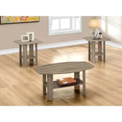 Table set - 3pcs set / dark taupe - Monarch