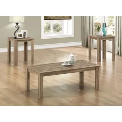 Table set - 3pcs set / dark taupe - Monarch