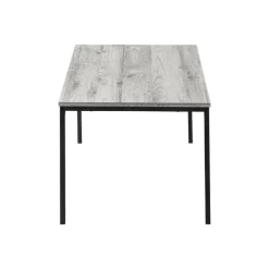 Table set - 3pcs set / grey / black metal - Monarch