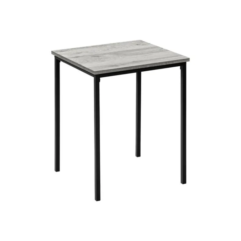Table set - 3pcs set / grey / black metal - Monarch