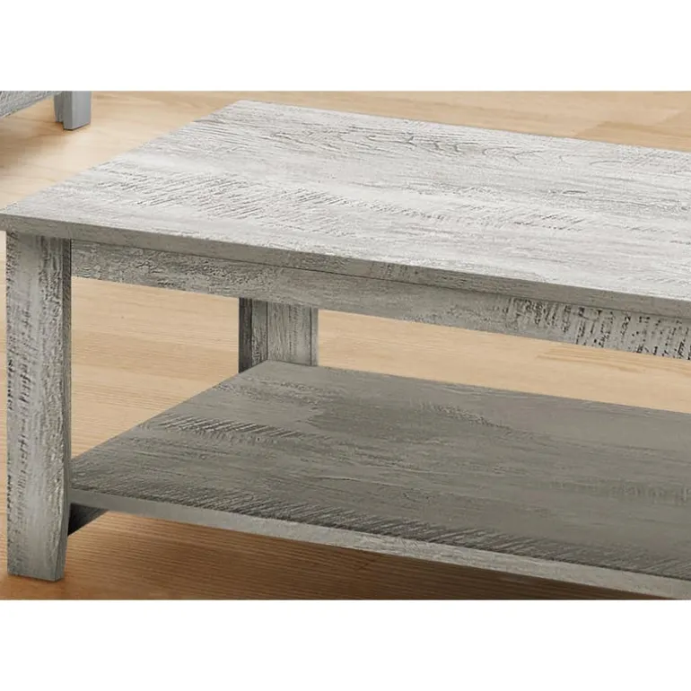 Table set - 3pcs set / industrial grey - Monarch