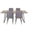 Table with 4 Chairs - Grey