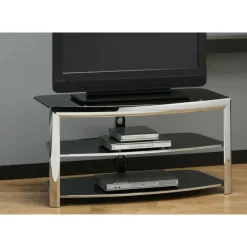 Tempered Glass TV Stand 43