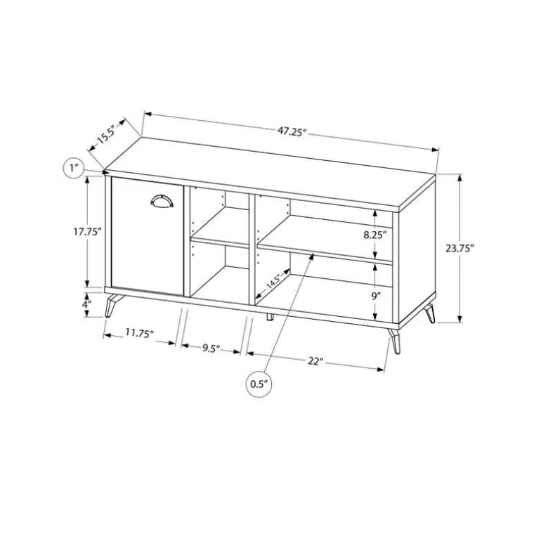 TV Stand 48" - Monarch