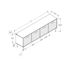TV Stand 72" - Monarch