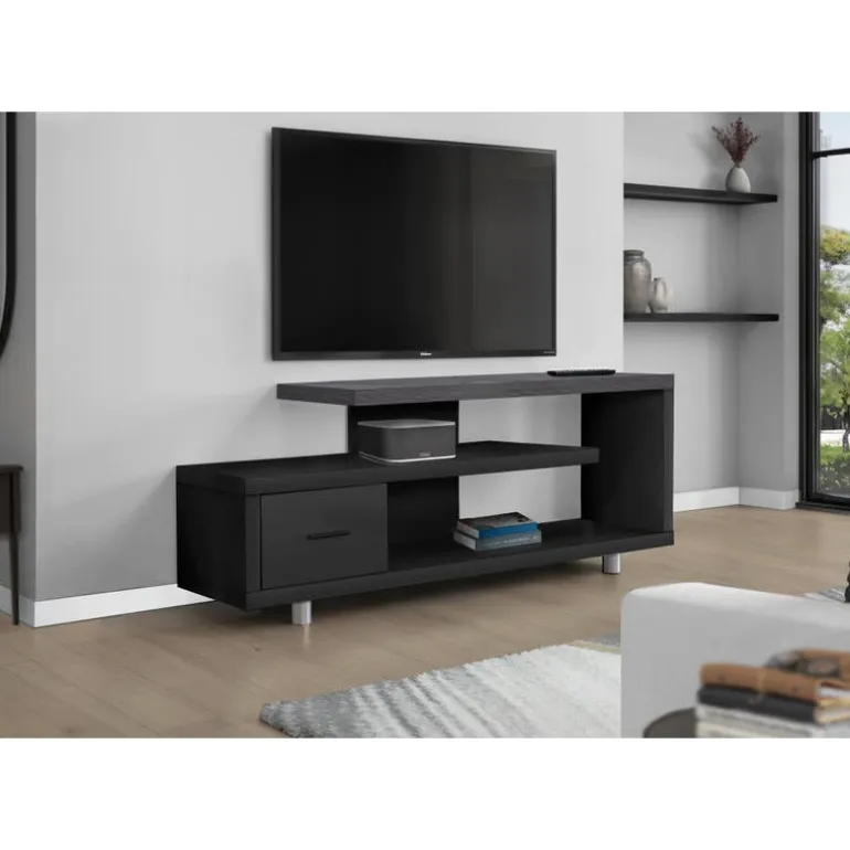 TV Stand with Drawer 60" - Monarch