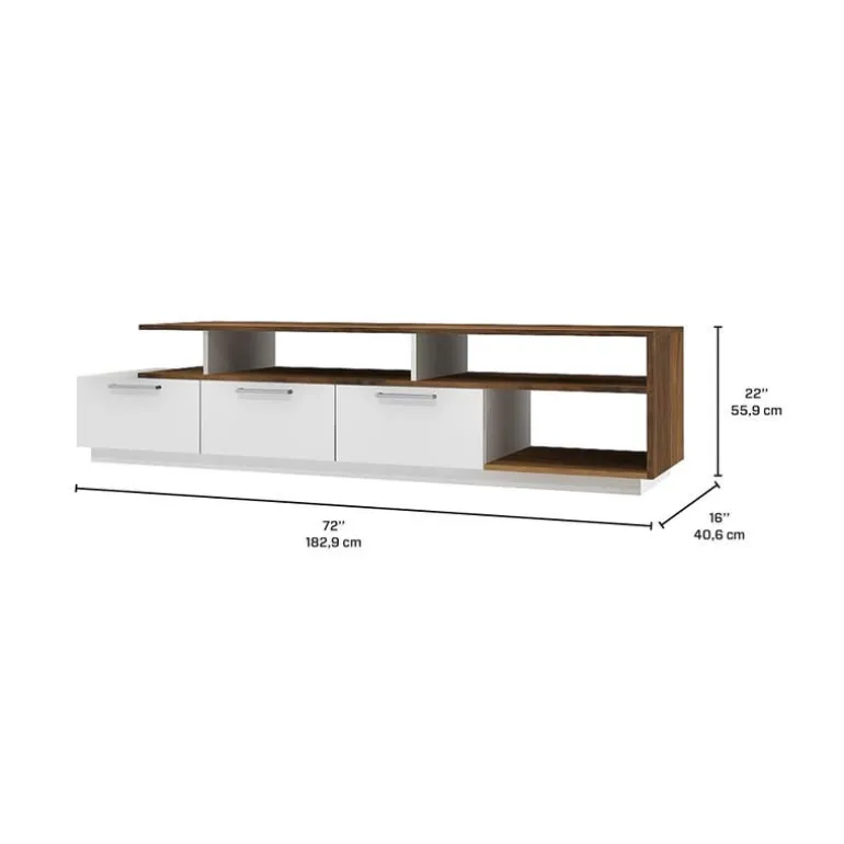 TV Stand with Drawers 72"