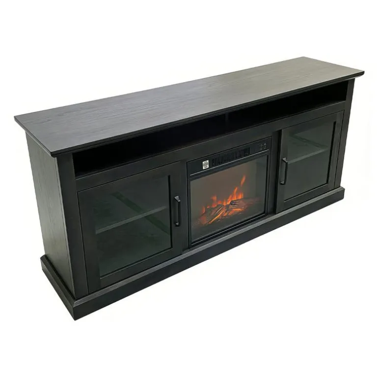 TV Stand with Electric Fireplace 60"