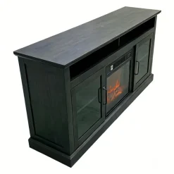 TV Stand with Electric Fireplace 60