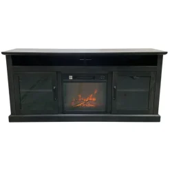 TV Stand with Electric Fireplace 60