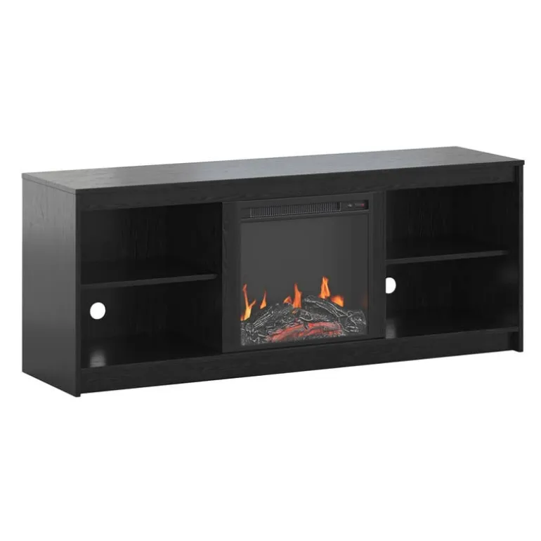 TV Stand with Electric Fireplace 60" - South Shore