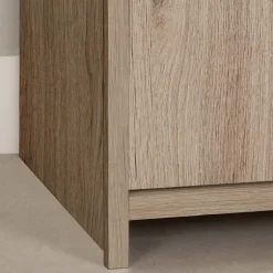 TV Stand with Electric Fireplace 60
