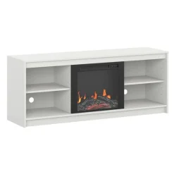 TV Stand with Electric Fireplace 60