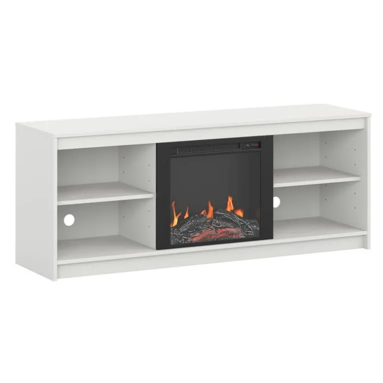 TV Stand with Electric Fireplace 60" - South Shore