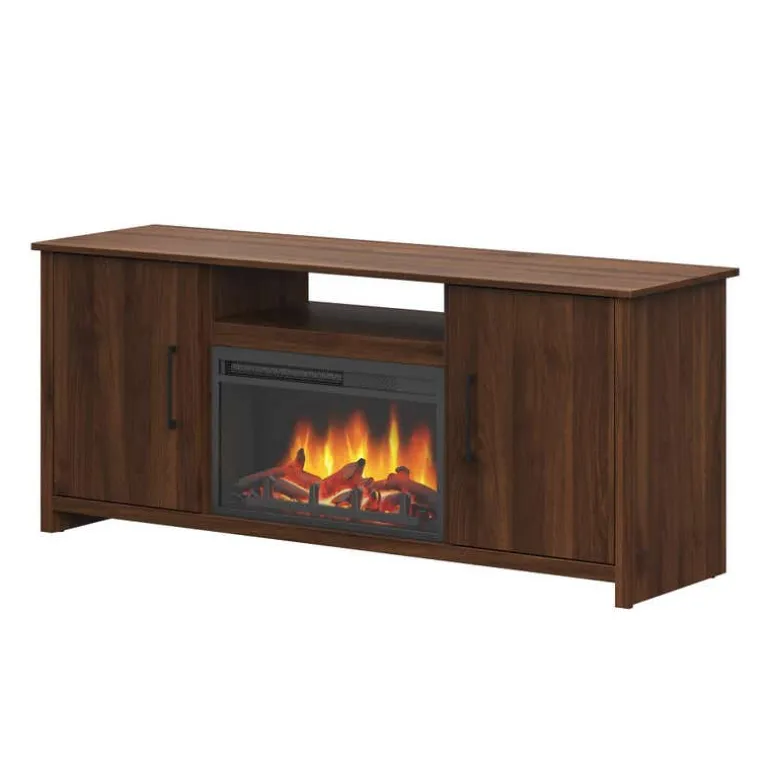 TV Stand with Electric Fireplace 60" - South Shore
