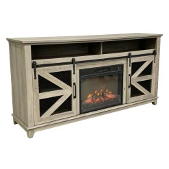 TV Stand with Electric Fireplace 66