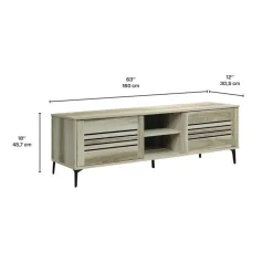 TV Stand with Storage - 63"