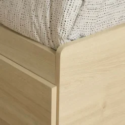 Twin Bed with 3-Drawer Storage and Headboard (39
