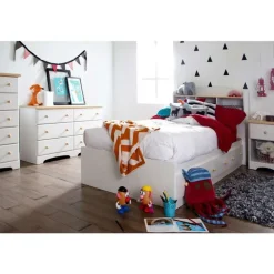 Twin Bed with 3-Drawer Storage (39'') - South Shore