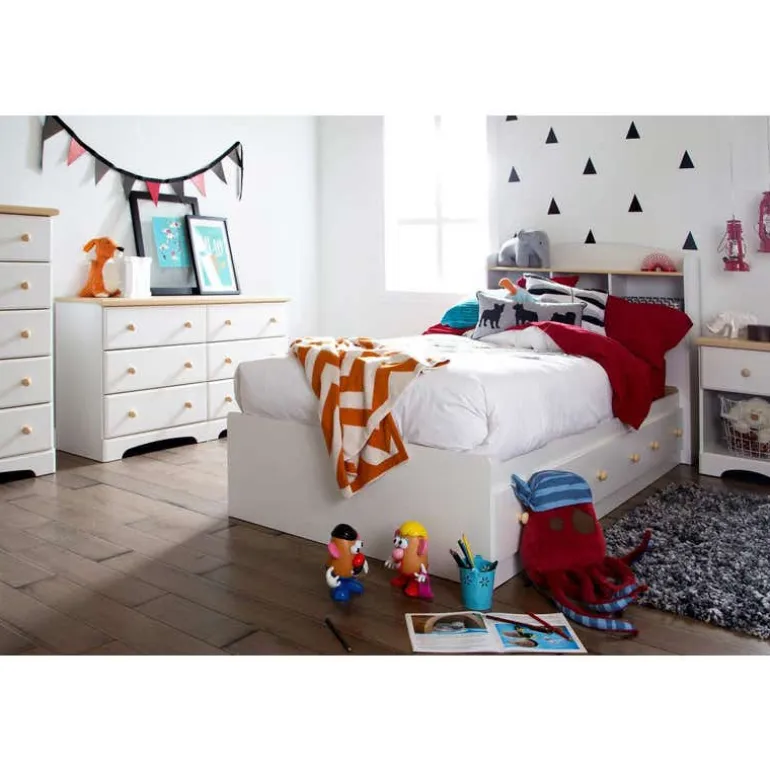 Twin Bed with 3-Drawer Storage (39'') - South Shore