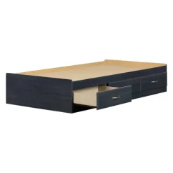 Twin Bed with 3-Drawer Storage (39