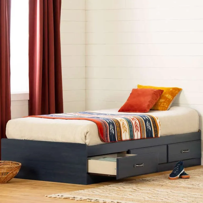 Twin Bed with 3-Drawer Storage (39") - South Shore
