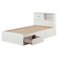 Twin Bed with 3-Drawer Storage and Headboard (39") - South Shore