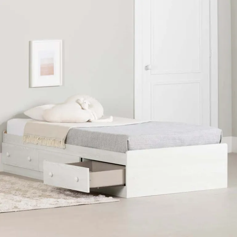 Twin Bed with 3-Drawer Storage (39'') - South Shore
