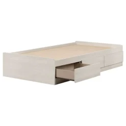Twin Bed With 3-Drawer Storage (39