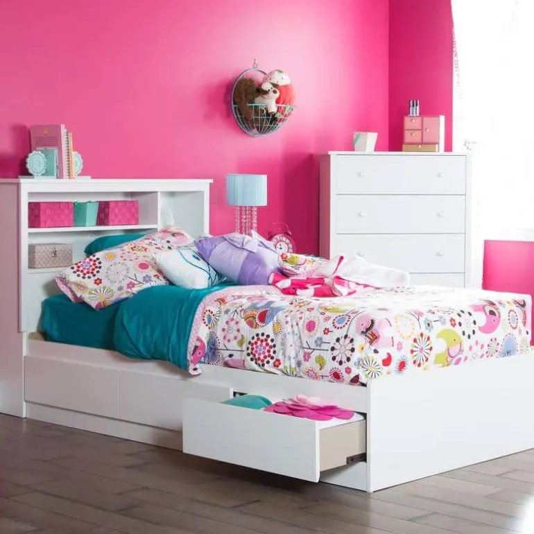 Twin Bed With 3-Drawer Storage (39") - South Shore