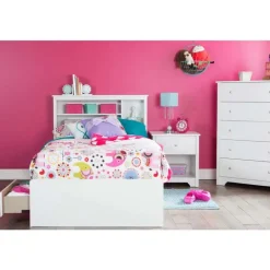 Twin Bed With 3-Drawer Storage (39