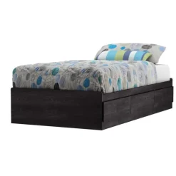 Twin Bed With 3-Drawer Storage (39") - South Shore