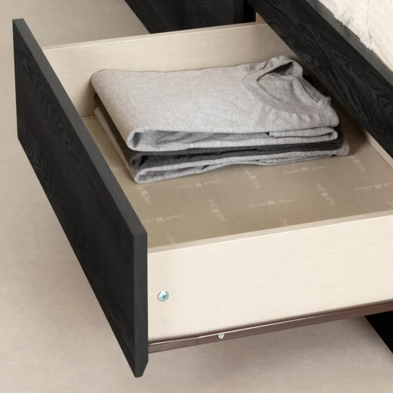 Twin Bed with 3-Drawer Storage and Headboard (39") - South Shore