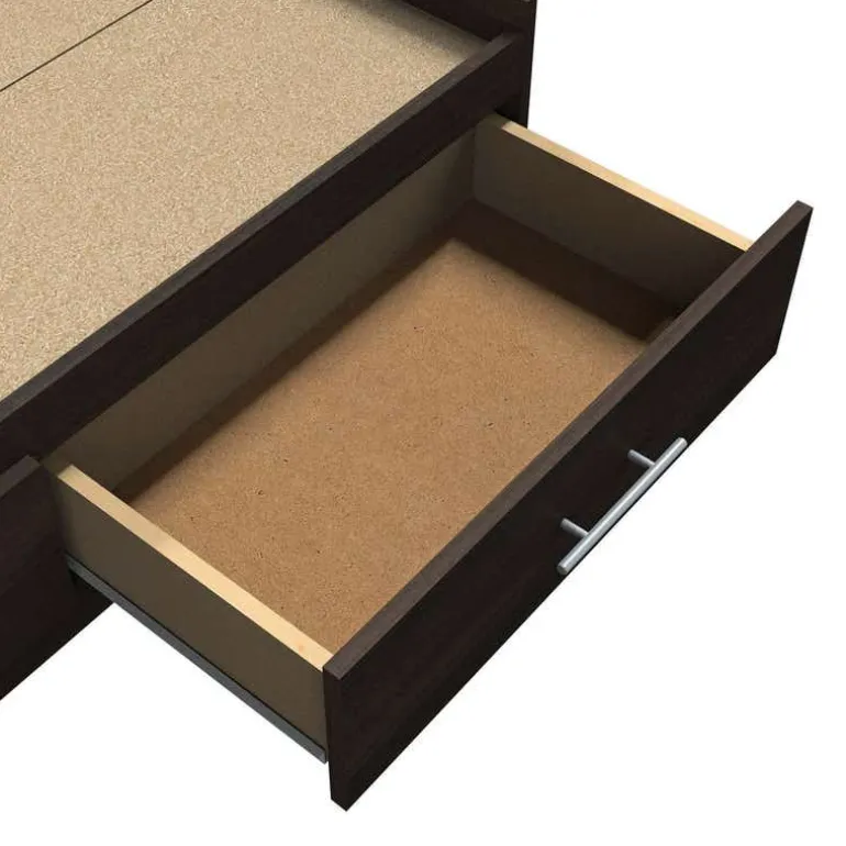 Twin Bed with 3-Drawer Storage (39")