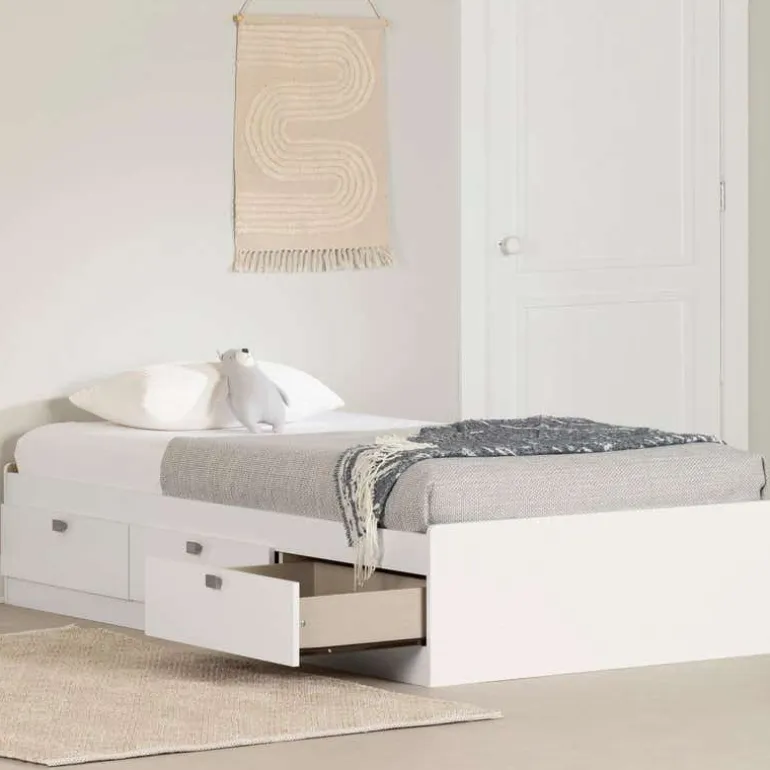 Twin Bed with 3-Drawer Storage (39'') - South Shore