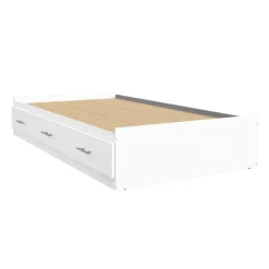 Twin Bed with 3-Drawer Storage and Headboard (39