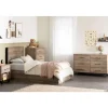 Twin Bed with 3-Drawer Storage and Headboard (39") - South Shore