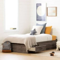 Twin Bed with 3-Drawer Storage (39") - South Shore