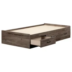 Twin Bed with 3-Drawer Storage (39