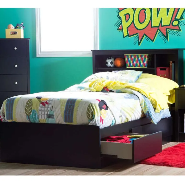 Twin Bed With 3-Drawer Storage (39") - South Shore