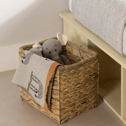 Twin Bed with Storage and Baskets (39