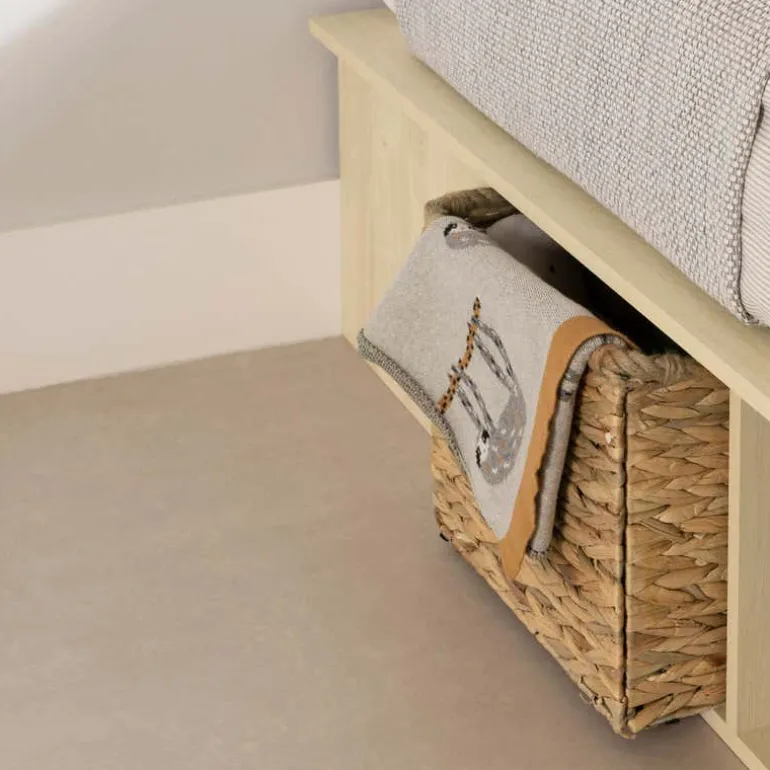 Twin Bed with Storage and Baskets (39") - South Shore