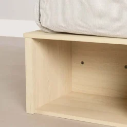 Twin Bed with Storage and Baskets (39