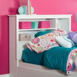 Twin Bookcase Headboard (39