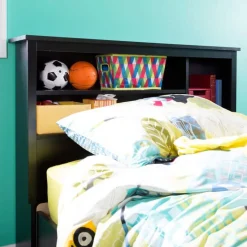 Twin Bookcase Headboard (39