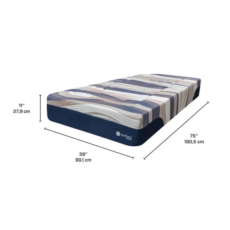 Twin Firm Mattress with Pocket Coils - 39"